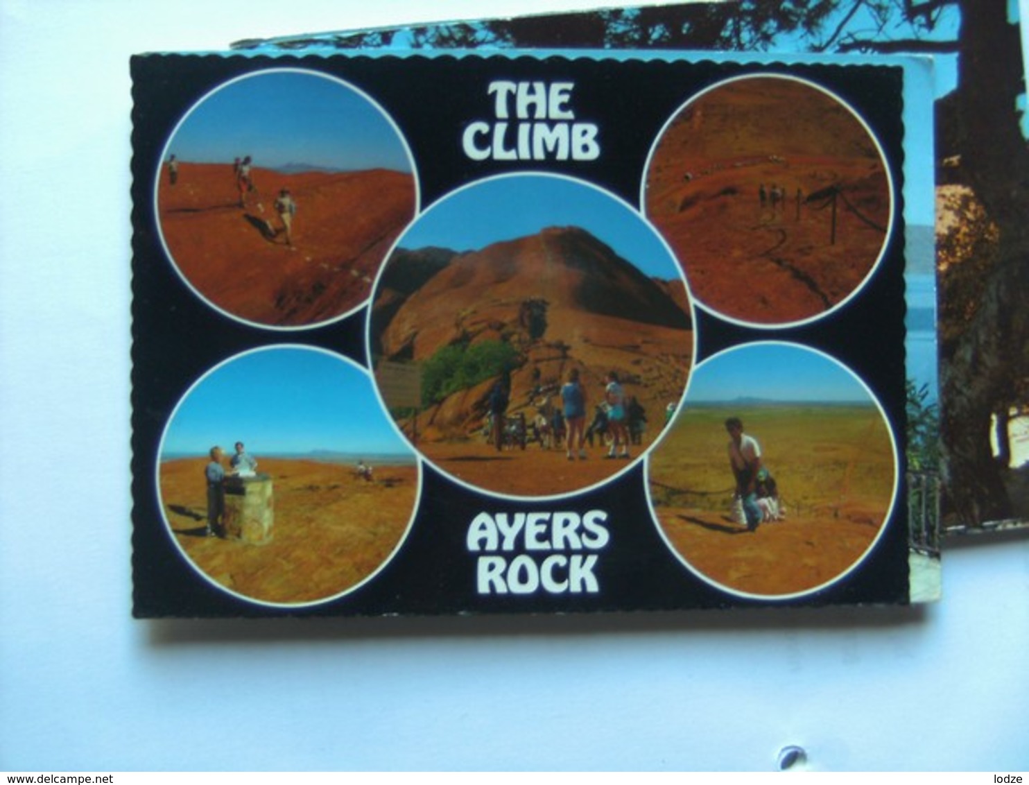 Australië Australia NT The Climb Avers Rock - Ohne Zuordnung