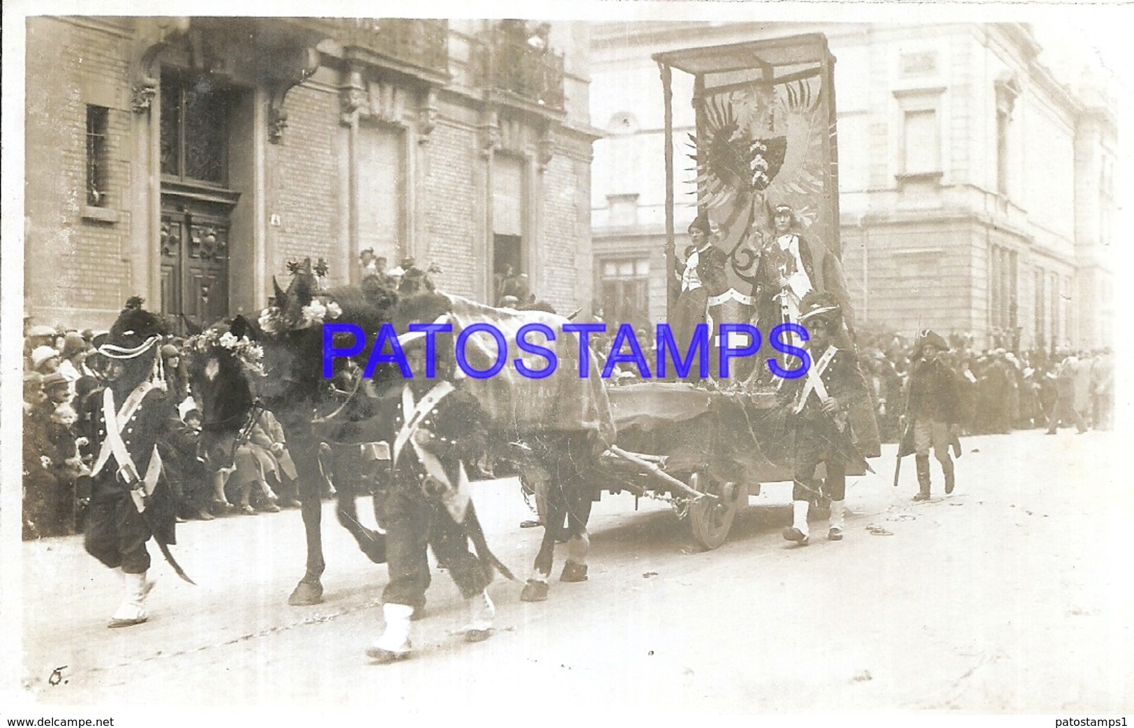 103142 SWITZERLAND BERNA COSTUMES TRADITIONAL HOLIDAYS PARADE POSTAL POSTCARD - Bern