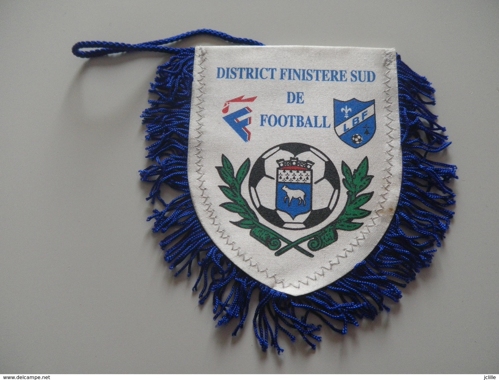 Fanion Football - DISTRICT FINISTERE SUD - Uniformes Recordatorios & Misc