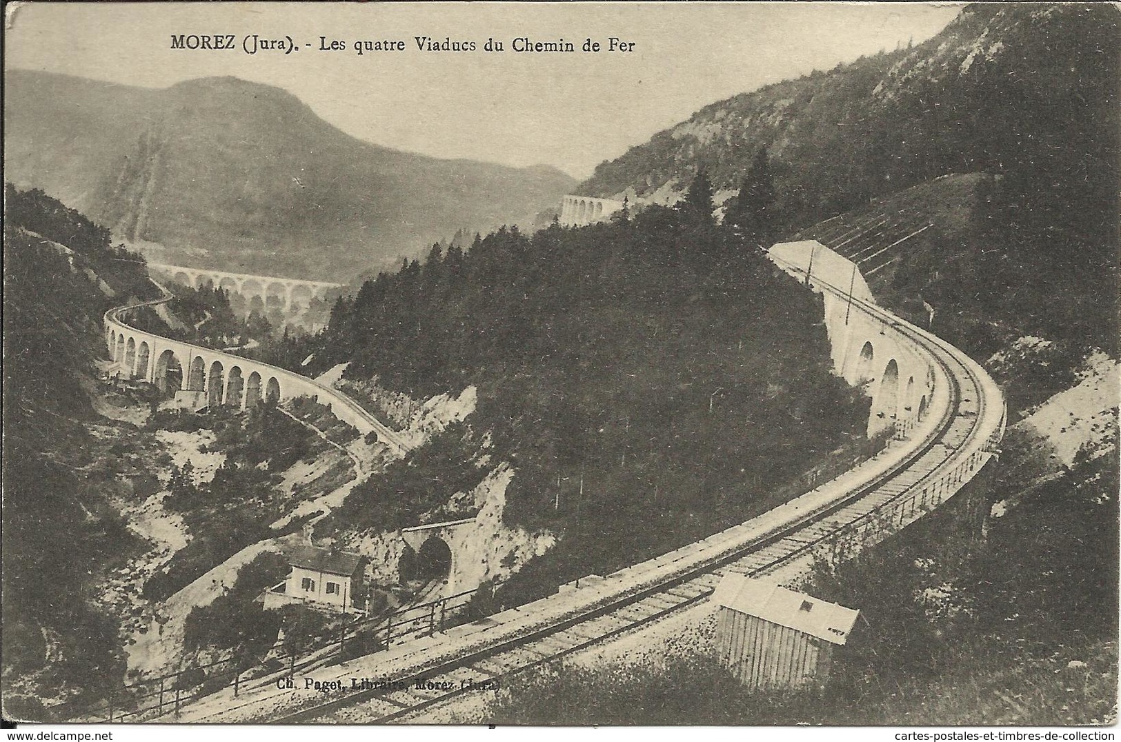 MOREZ , Les Quatre Viaduc Du Chemin De Fer - Morez