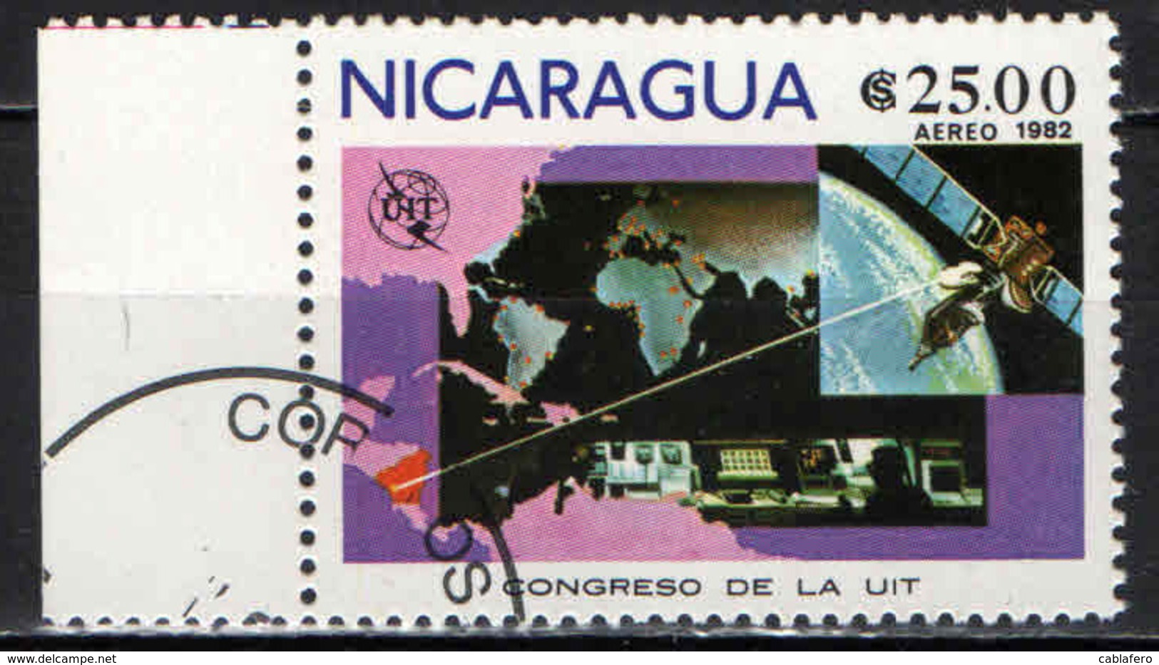 NICARAGUA - 1981 - CONGRESSO DELLA UIT - USATO - Nicaragua