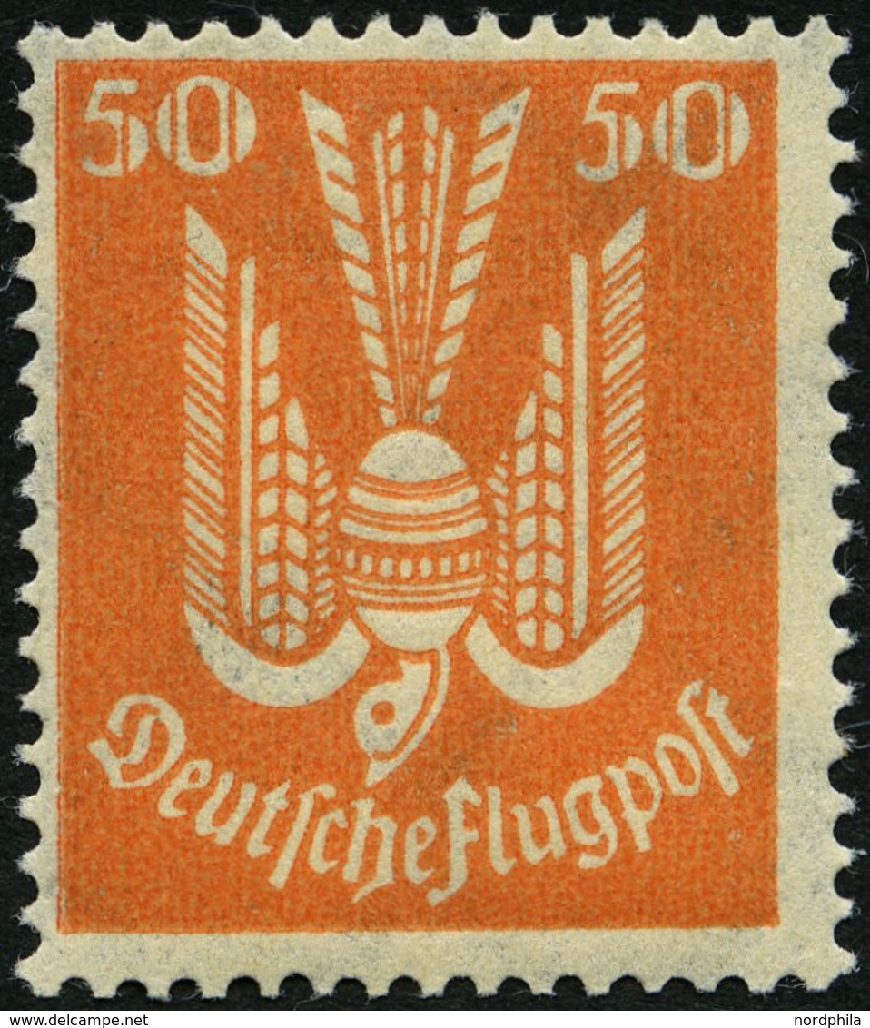Dt. Reich 347 **, 1924, 50 Pf. Holztaube, Pracht, Gepr. Schlegel, Mi. 140.- - Sonstige & Ohne Zuordnung