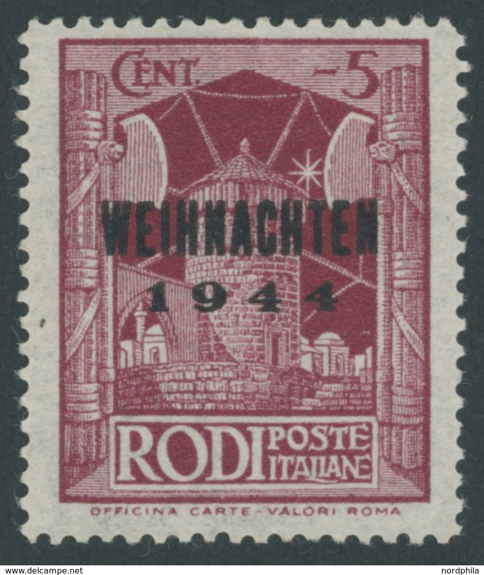 FELDPOSTMARKEN 12I **, 1944, Weihnachten, Type I, Pracht, Gepr. Krischke, Mi. 300.- - Occupazione 1938 – 45