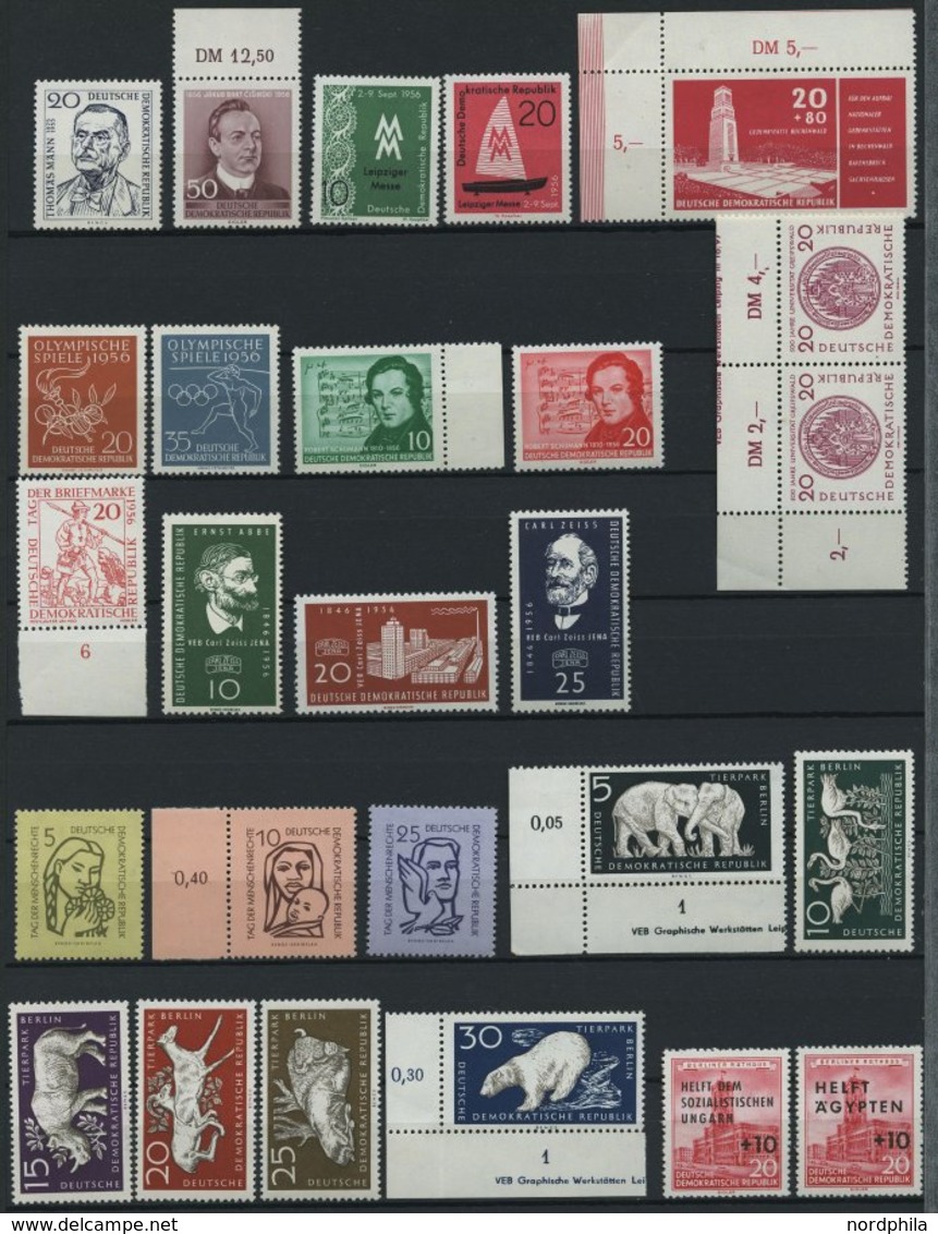 JAHRGÄNGE 510-558 **, 1956, Kompletter Jahrgang, Pracht - Sonstige & Ohne Zuordnung