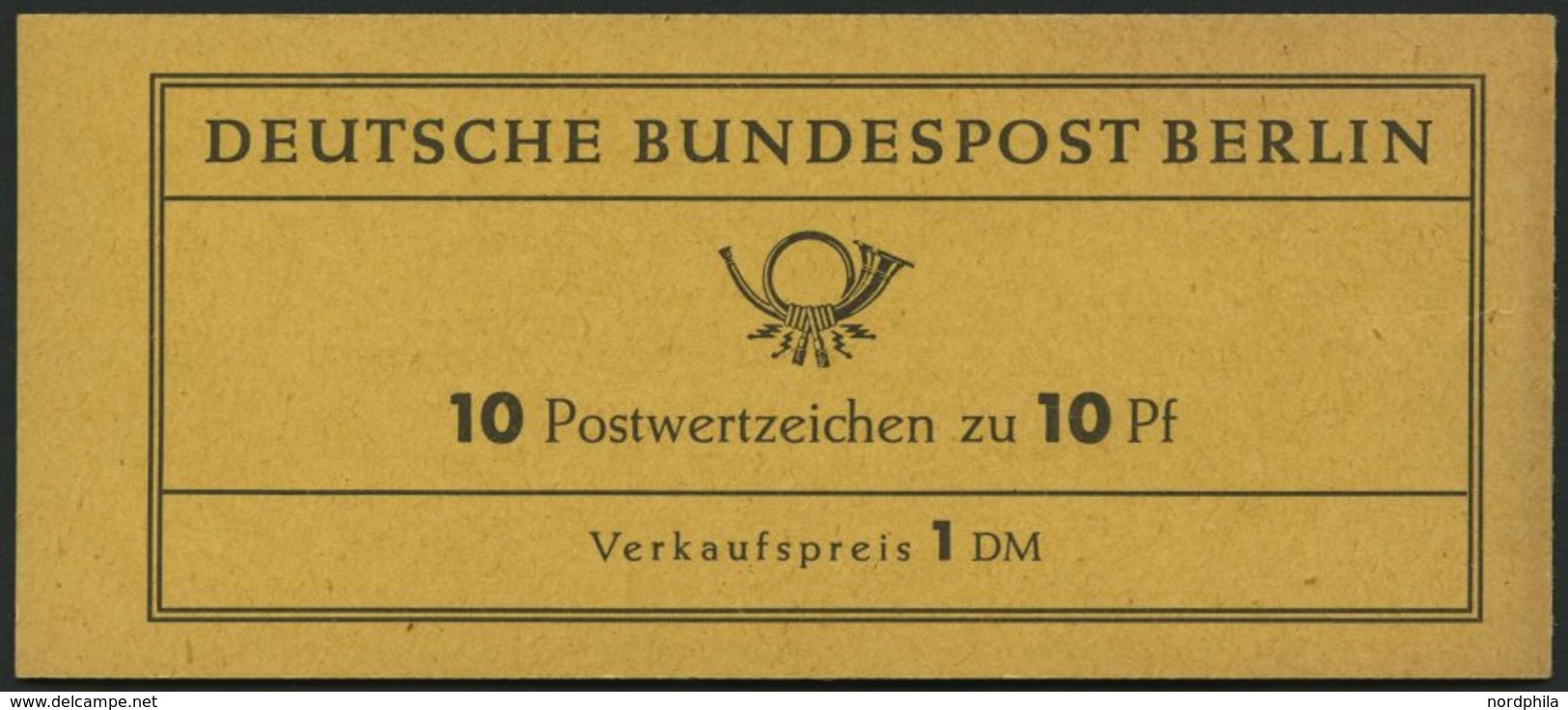 ZUSAMMENDRUCKE MH 3d **, 1964, Markenheftchen Dürer, Reklame Georg Bühler, Pracht, Mi. 220.- - Zusammendrucke