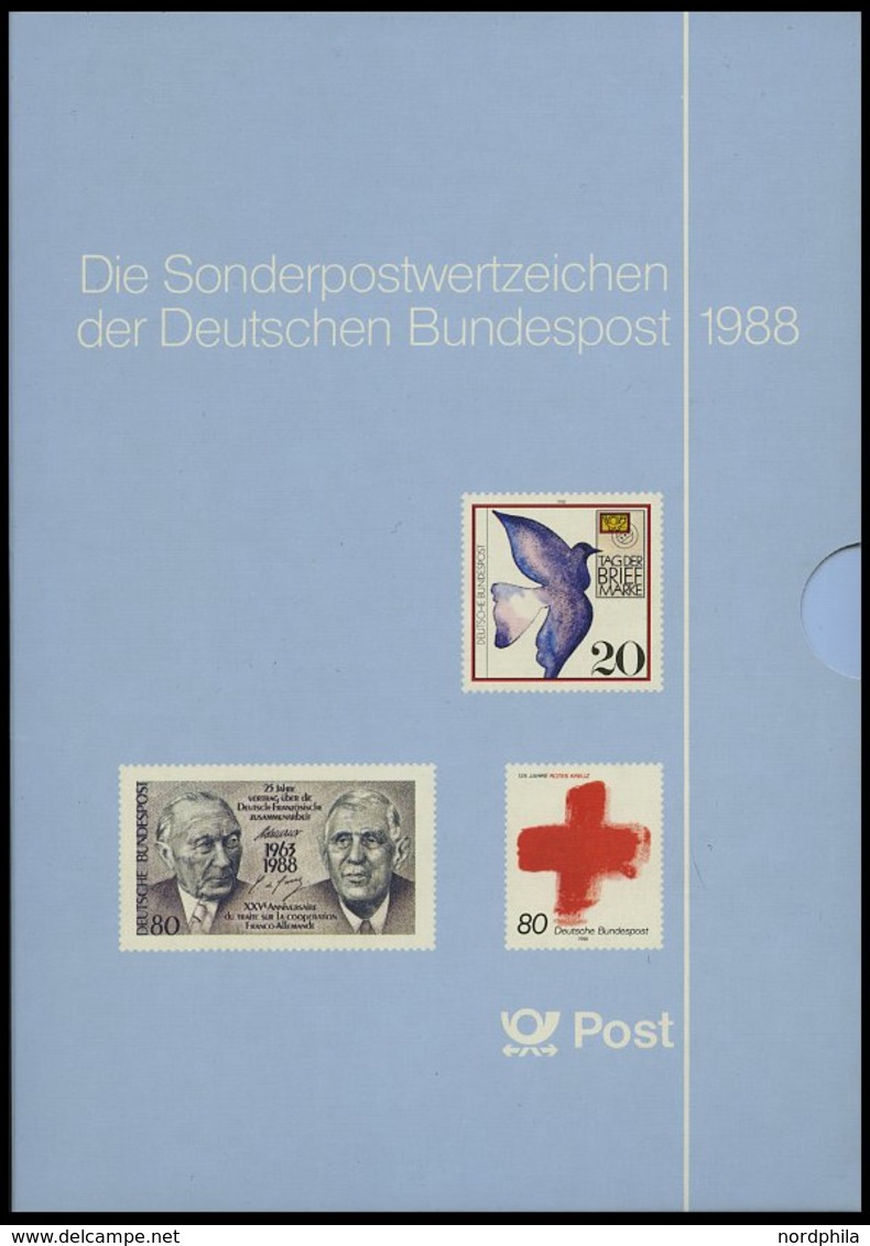 JAHRESZUSAMMENSTELLUNGEN J 16 **, 1988, Jahreszusammenstellung, Pracht, Mi. 75.- - Sammlungen