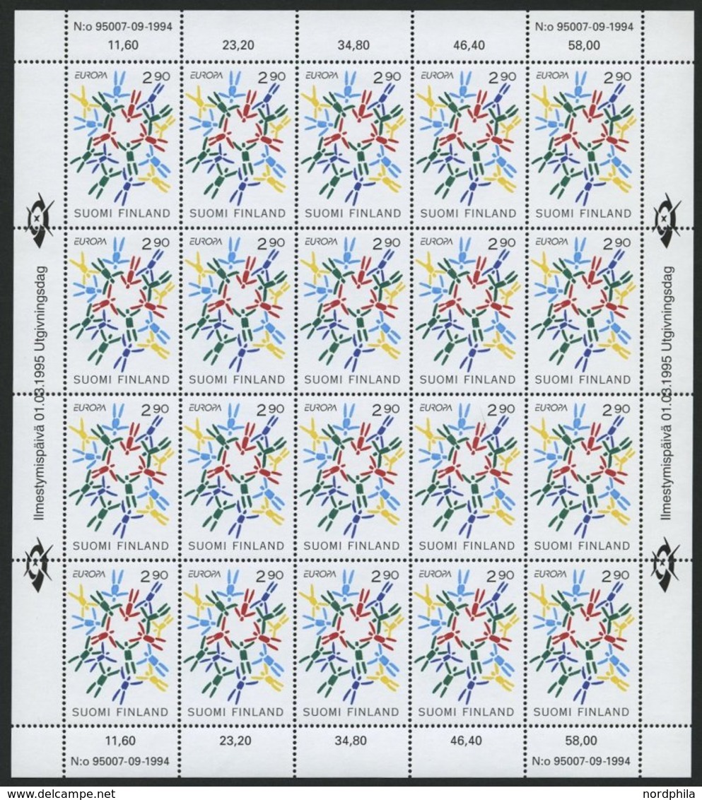 SAMMLUNGEN KB **, 1995-2009, 16 Verschiedene Postfrische Kleinbogen, Pracht, Mi. 315.- - Gebraucht