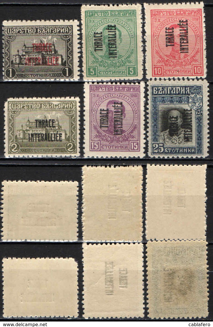 BULGARIA - 1919 - THRACE INTERALLIEE - MNH - Altri & Non Classificati