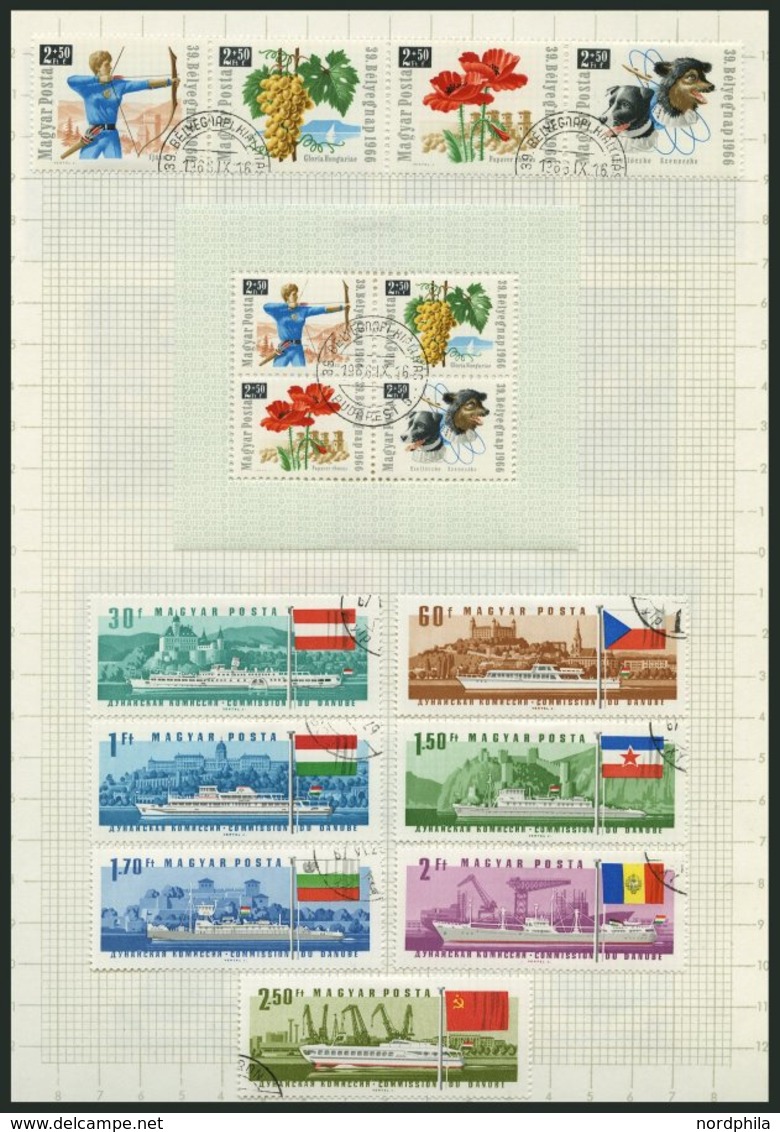 SAMMLUNGEN, LOTS O, **, 1962-73, Fast Nur Gestempelter Sammlungsteil, Pracht, Hoher Katalogwert - Sammlungen