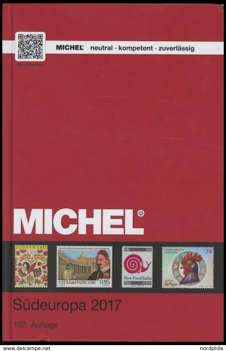 PHIL. KATALOGE Michel: Südeuropa-Katalog 2017, Band 3, Alter Verkaufspreis: EUR 69.80 - Philatelie