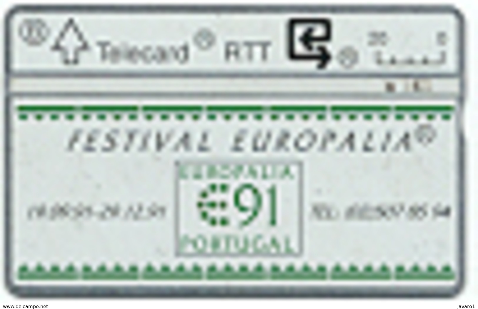 BRTT-1991 : 129E I S37 EUROPALIA 91   129E I MINT - Sans Puce