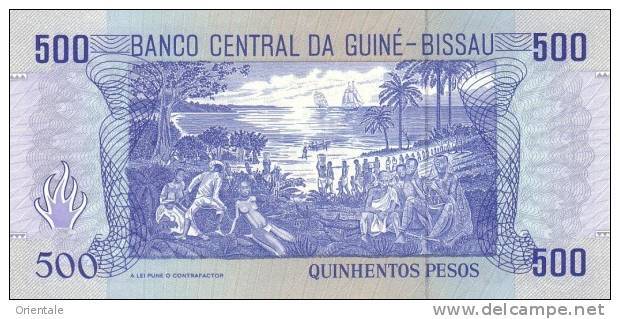 GUINEA BISSAU P. 12 500 P 1990 UNC - Guinea-Bissau