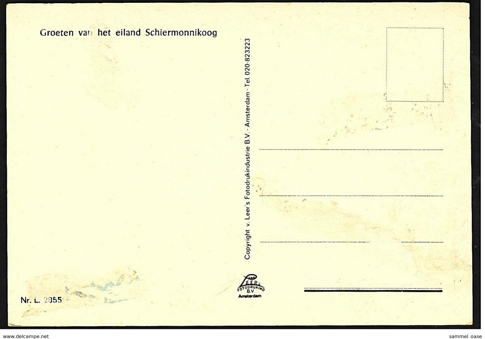 Eiland Schiermonnikoog  -  Mehrbild-Ansichtskarte Ca.1985    (9262) - Schiermonnikoog