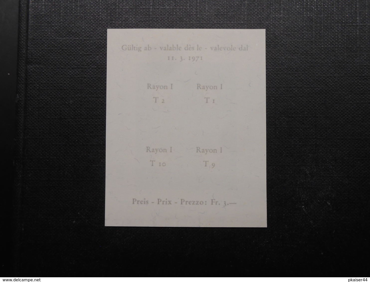 CH ZNr.45 - Block 21**MNH - NABA - Zuschlagsausgaben - 1971 - Z Kat.CHF 4.00 - Blocs & Feuillets