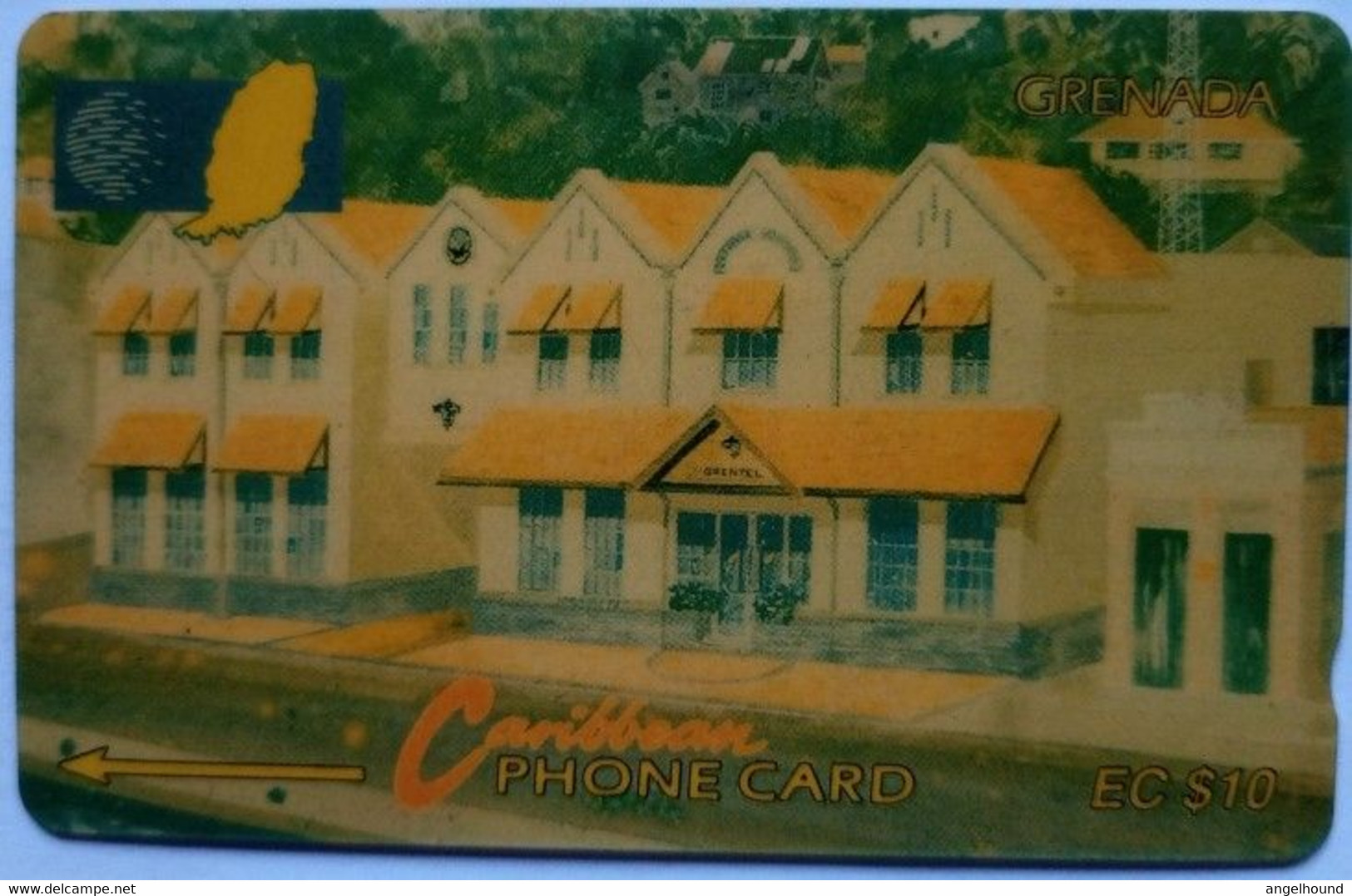 Grenada Cable And Wireless EC$10 6CGRA " Grentel Building " - Grenada