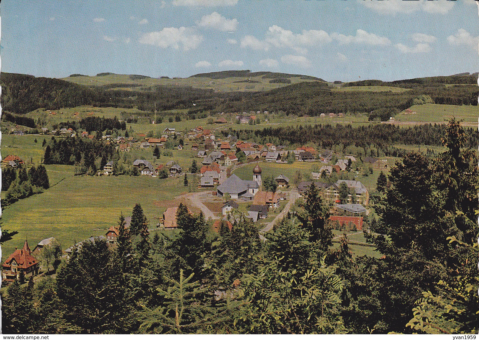 BLICK VOM SCHEIBENFELSEN - Hinterzarten