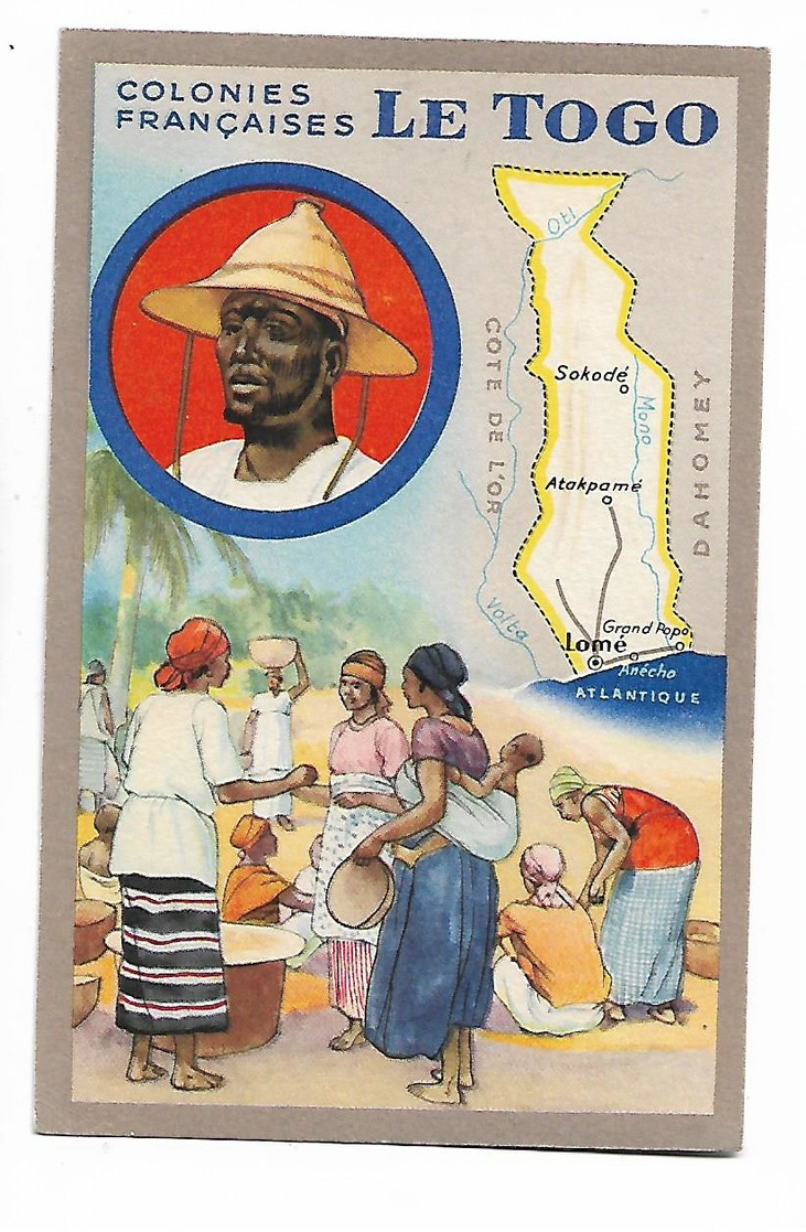 Colonies  Françaises   -    Le  Toga - Cartes Géographiques