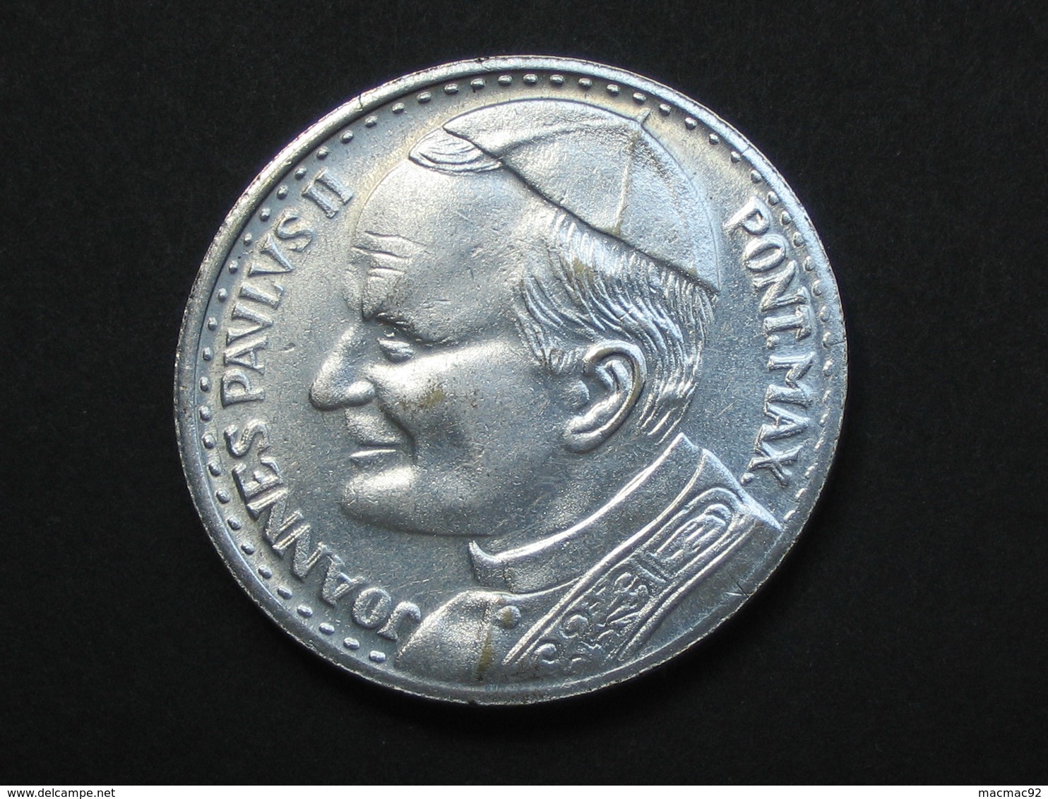 Médaille Papale  Jean-Paul II - O.L.Czestochowa Ora Pro Nobis **** EN ACHAT IMMEDIAT **** - Royaux / De Noblesse