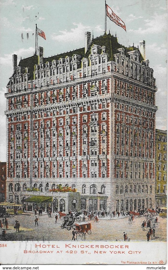 ETATS UNIS-Hôtel Knickerbocker Broadway-MO - Broadway