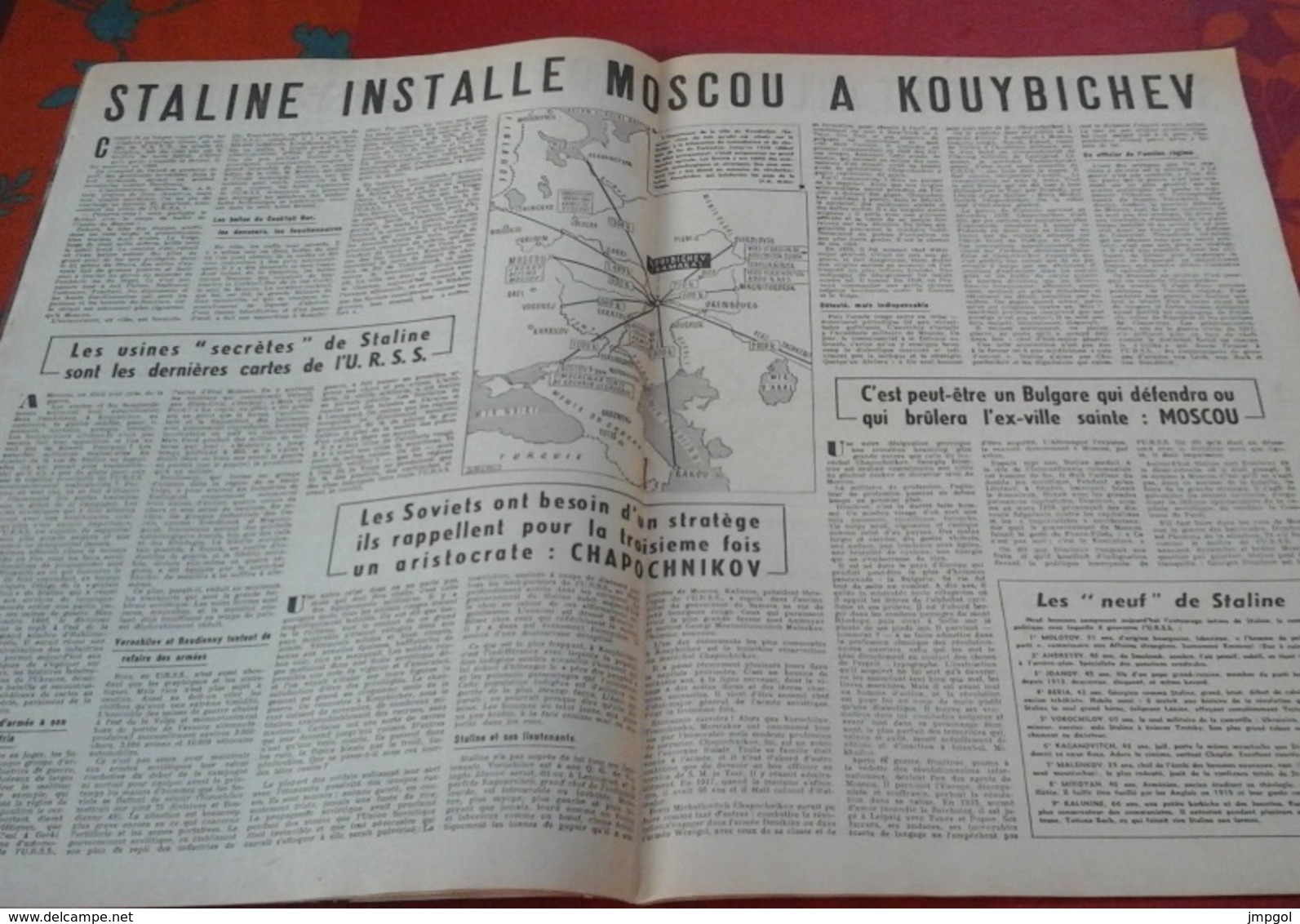 WW2 7 Jours 30 Novembre 1941 Ligne De Démarcation,Comédie Française,Général Huntziger,Staline Front De L'Est - 1900 - 1949