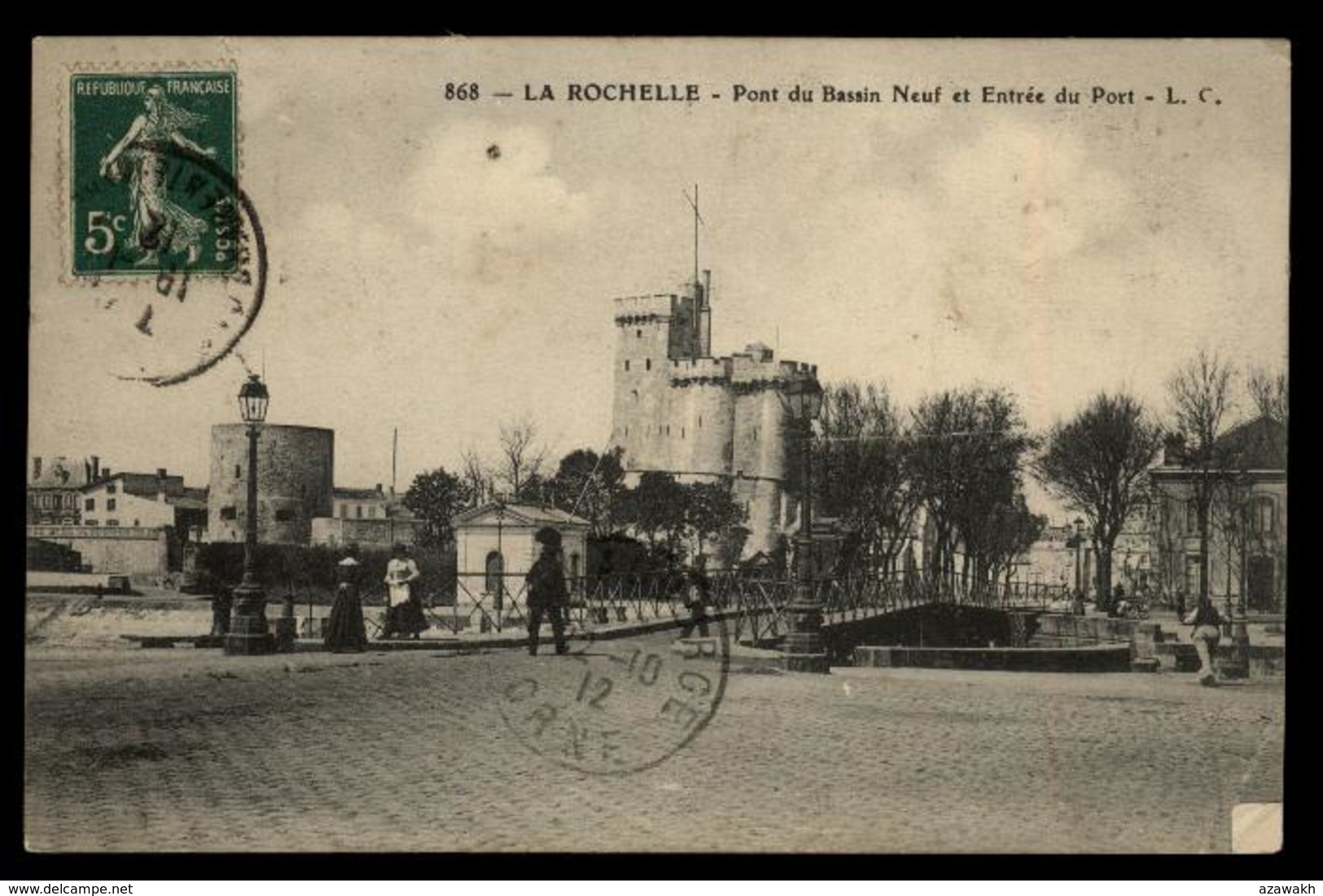 17 - La Rochelle - Pont Du Bassin Neuf Et Entrée Du Port #09002 - La Rochelle