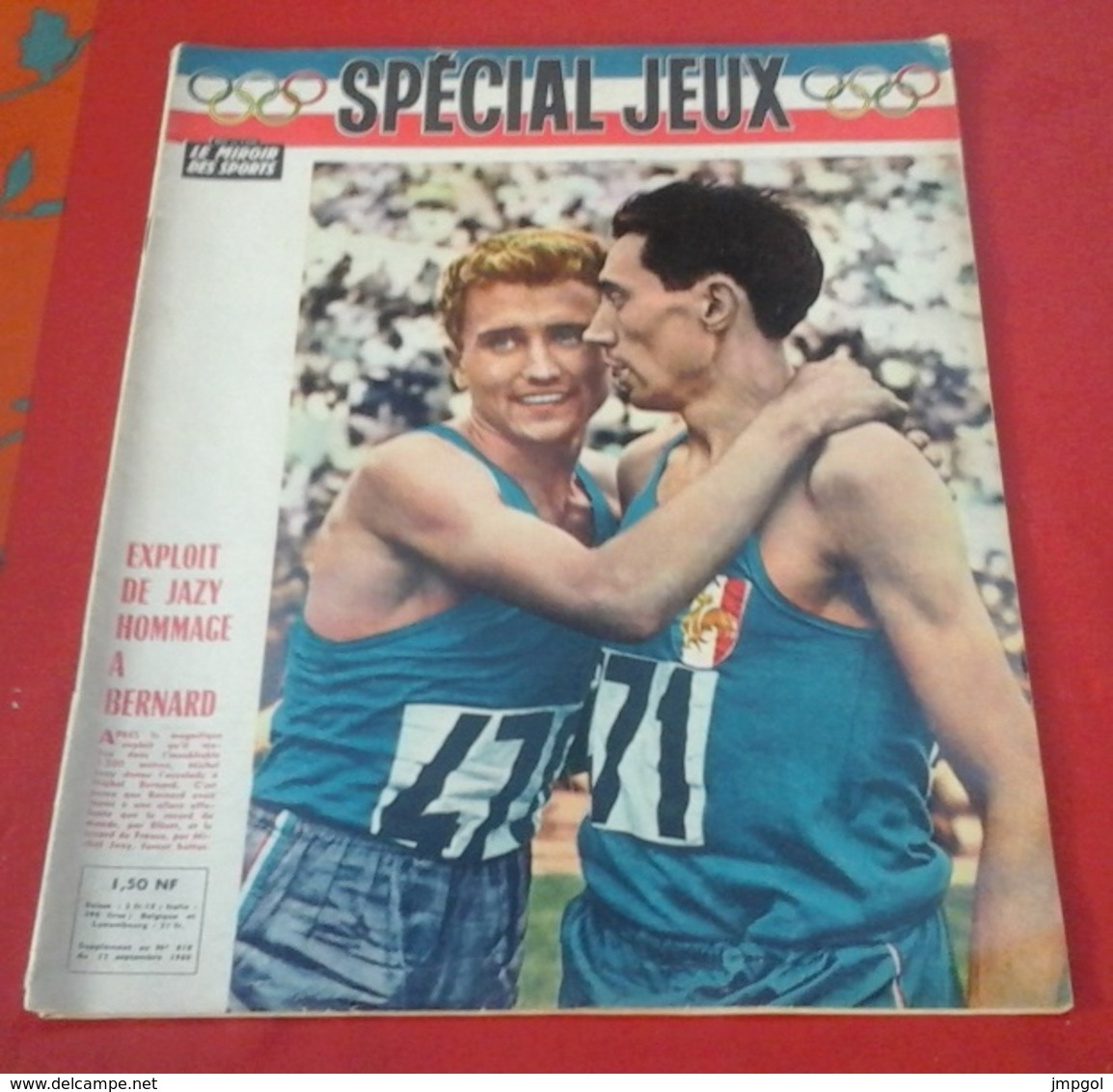 Miroir Des Sports N° Spécial Jeux Olympiques Rome 1960 Michel Jazy,Wilma Rudolph,Murray Rose,Berruti... - Sport