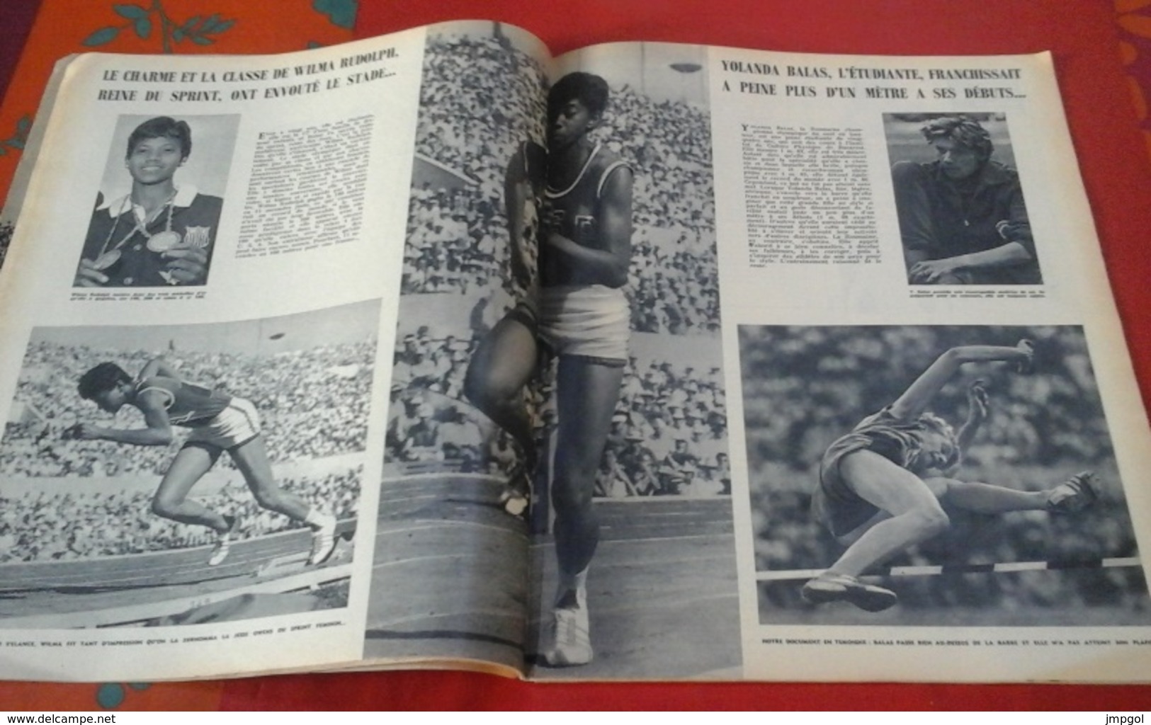 Miroir Des Sports N° Spécial Jeux Olympiques Rome 1960 Michel Jazy,Wilma Rudolph,Murray Rose,Berruti... - Sport