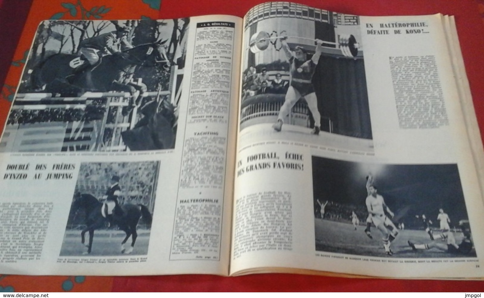 Miroir Des Sports N° Spécial Jeux Olympiques Rome 1960 Michel Jazy,Wilma Rudolph,Murray Rose,Berruti... - Sport
