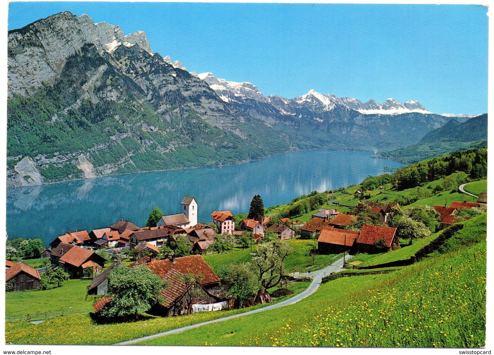 OBSTALDEN An Der Walensee-Höhenstrasse Kerenzerberg - Obstalden