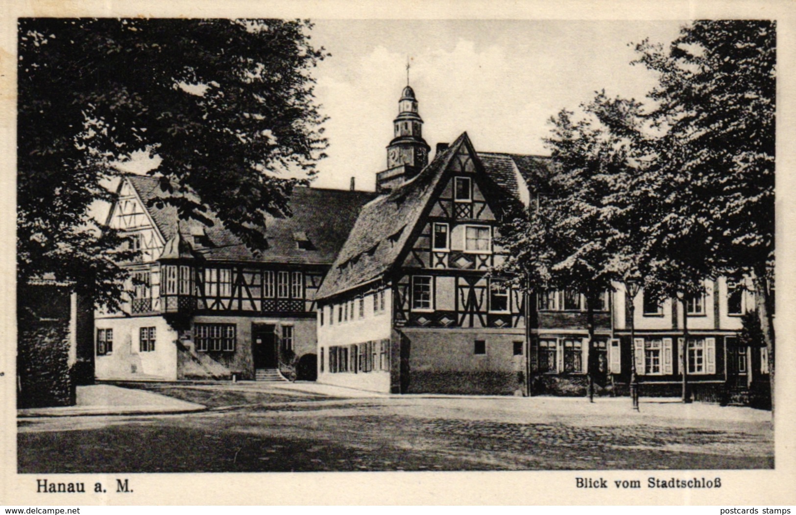 Hanau, Blick Vom Stadtschloß, 1936 - Hanau