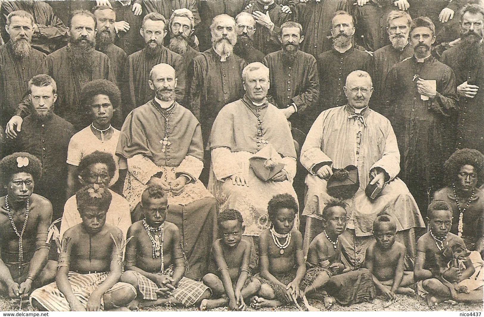 Cpa Yule Jubilé Episcopal Mgr De Boismenu - Papouasie-Nouvelle-Guinée