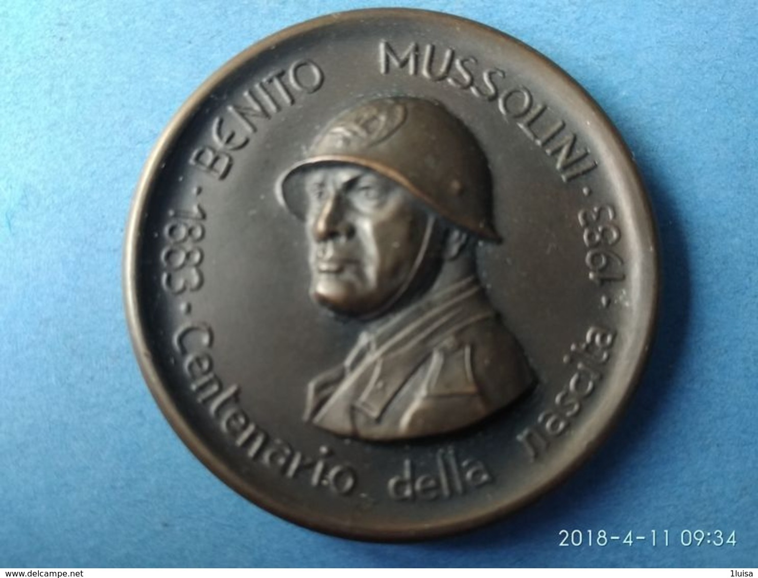 Benito Mussolini Centenario Nascita 1983 - Italia