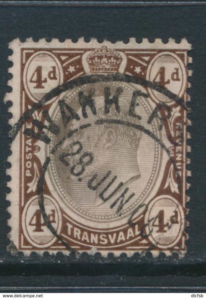 TRANSVAAL, Postmark WAKKERSTROOM - Transvaal (1870-1909)