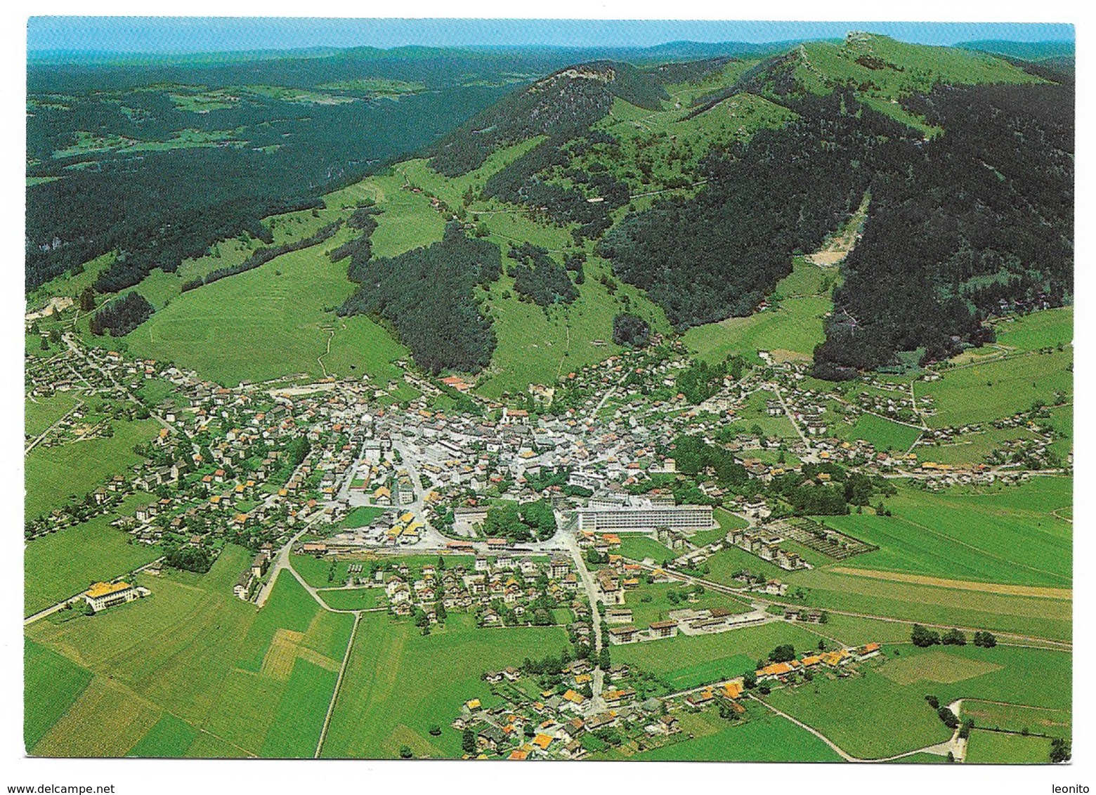 SAINTE CROIX VD Massif Du Chasseron Vue Aérienne 1988 - Sainte-Croix 