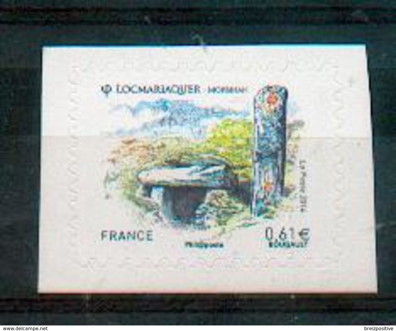 France 2014 - Locmariaquer, Morbihan, Bretagne / Brittany - Menhir And Dolmen - MNH - Archéologie