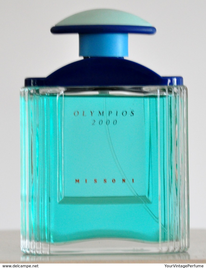 Missoni Olympios 2000 Eau De Toilette Edt 100ml 3.4 Fl. Oz. Spray Perfume Man Rare Vintage Old 1999 - Homme