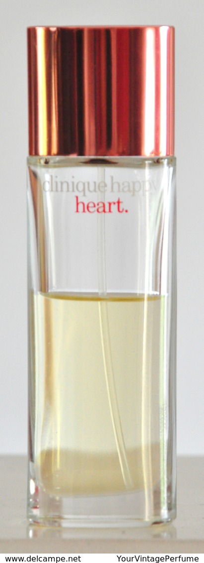 Clinique Happy Heart Eau De Parfum Edp 50 Ml 1.7 Fl. Oz. Spray Perfume For Woman Rare Vintage 2003 - Mujer