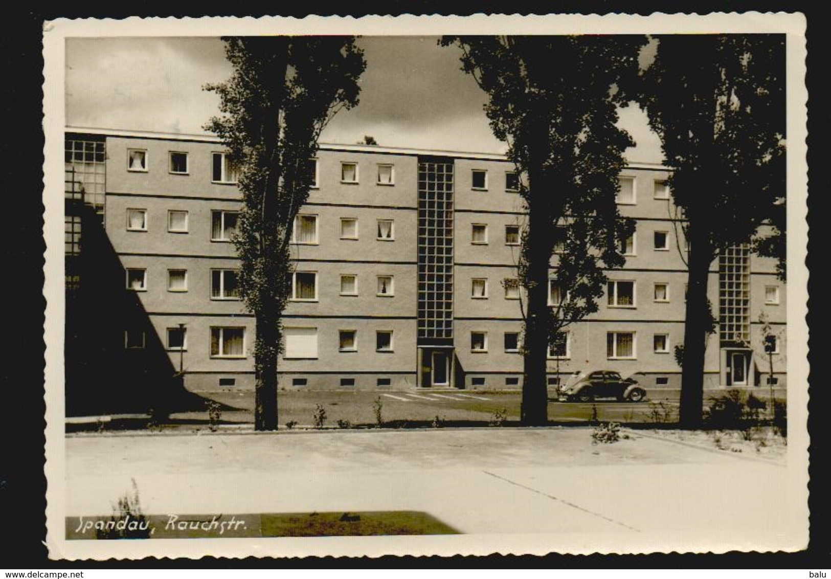 AK SW Berlin Spandau, Rauchstr., 1964 Postalisch Gelaufen Nach Düsseldorf, 2 Scans, 14,3 X 10,2 Cm SELTEN! RAR! - Spandau