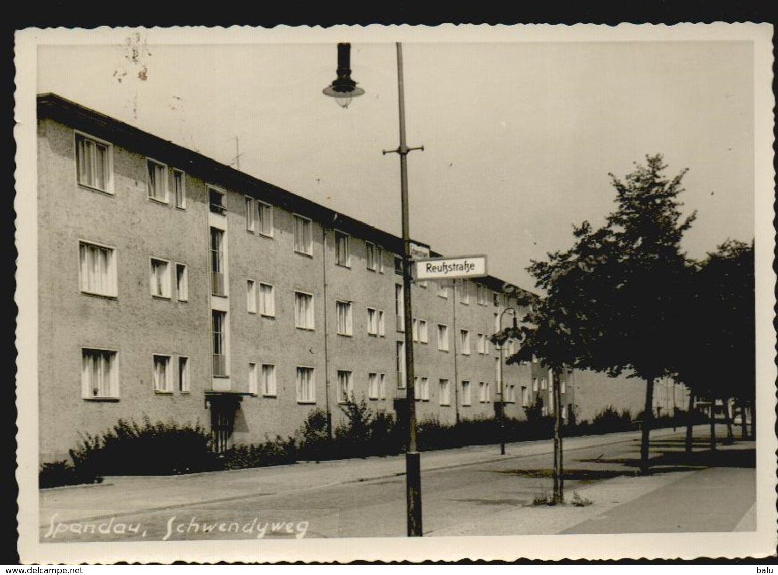 AK SW Berlin Spandau, Schwendyweg, Reußstraße, 1963 Postalisch Gelaufen Nach Düsseldorf, 2 Scans, 14,4 X 10,2 Cm SELTEN - Spandau