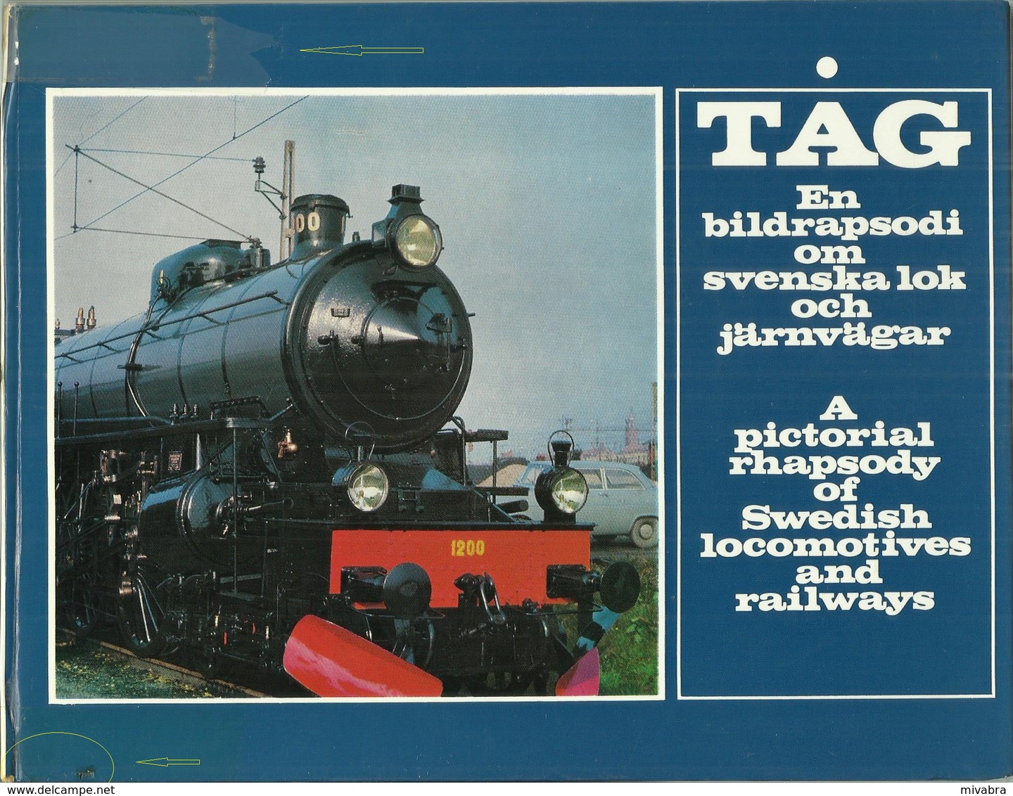 TÅG EN BILDRAPSODI OM SVENSKA LOK - A PICTORIAL RHAPSODY OF SWEDISH LOCOMOTIVES AND RAILWAYS (EISENBAHN CHEMIN DE FER ) - Chemin De Fer