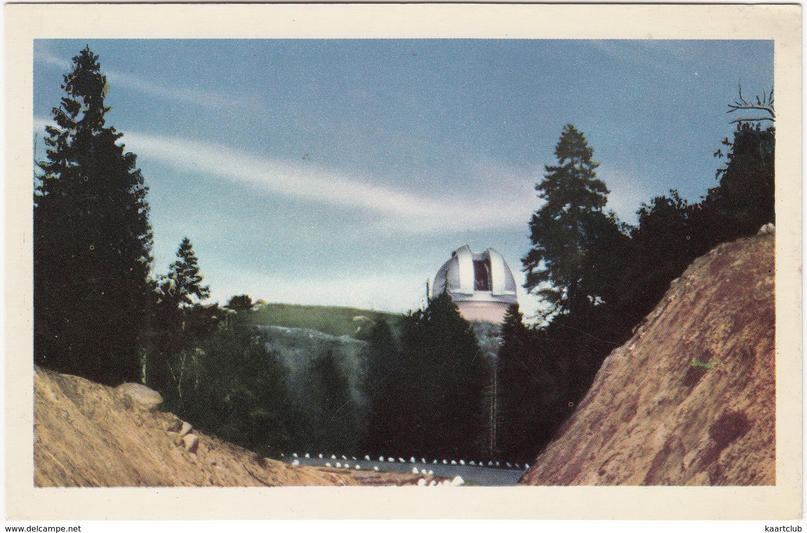 Palomar Mountain, 200'' Dome Housing The World Largest Telesope - 'Highway To The Stars' - (Ca., USA) - Astronomy
