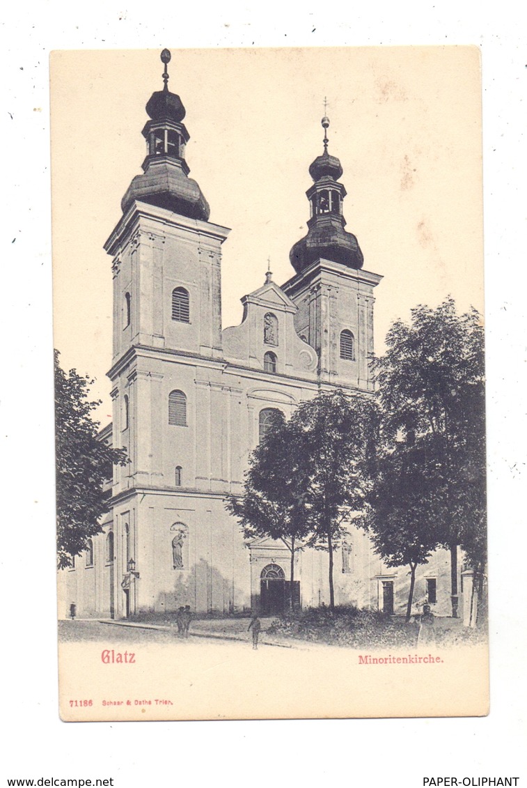 NIEDER-SCHLESIEN - GLATZ / GLODZKO, Minoritenkirche, Ca. 1905 - Schlesien