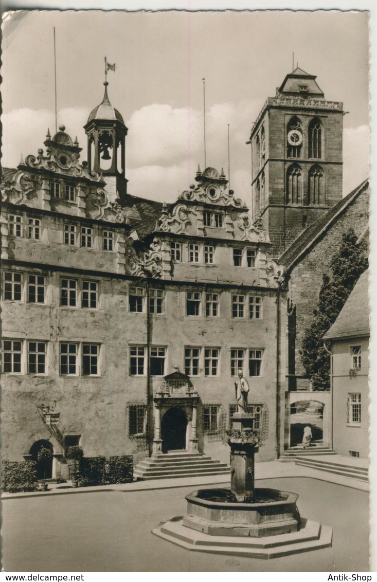 Bad Hersfeld V. 1963  Rathaus Und Stadtkirche  (2920) - Bad Hersfeld