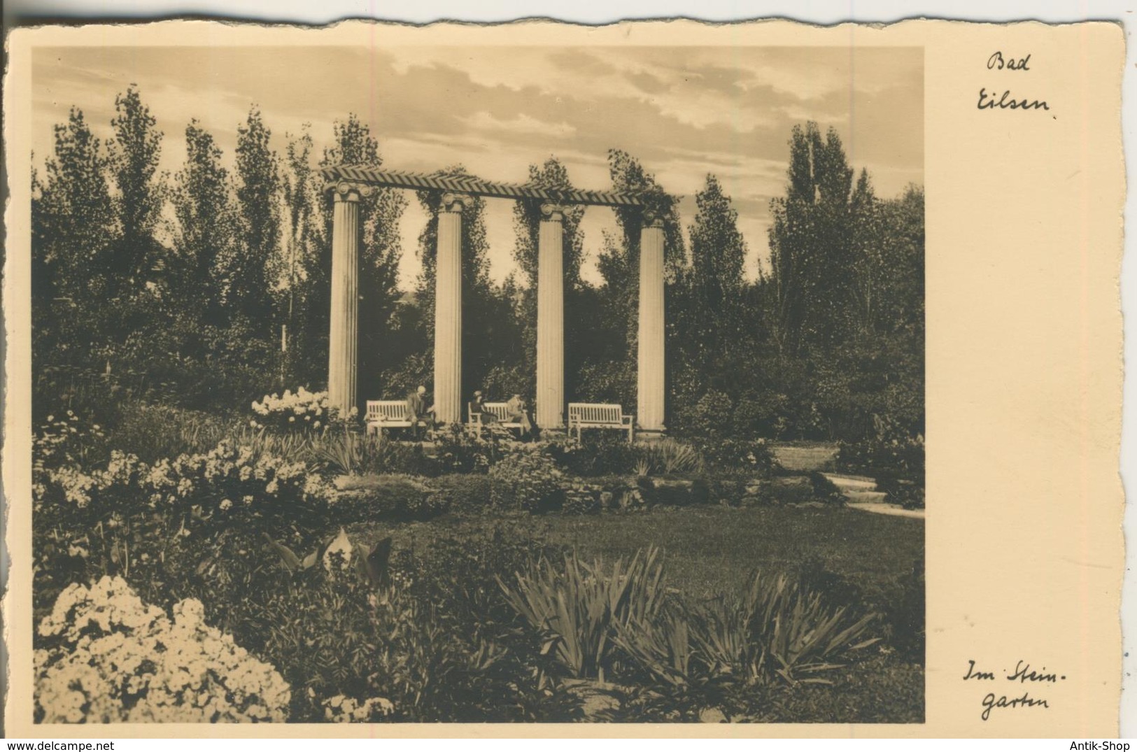 Bad Eilsen V. 1955  Im Stein-Garten  (2922) - Bueckeburg