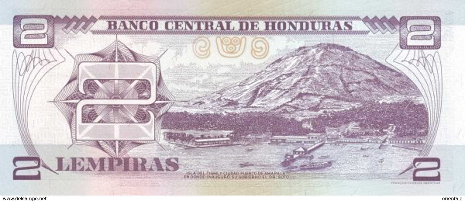HONDURAS P.  80Ad 2 L 2003 UNC - Honduras