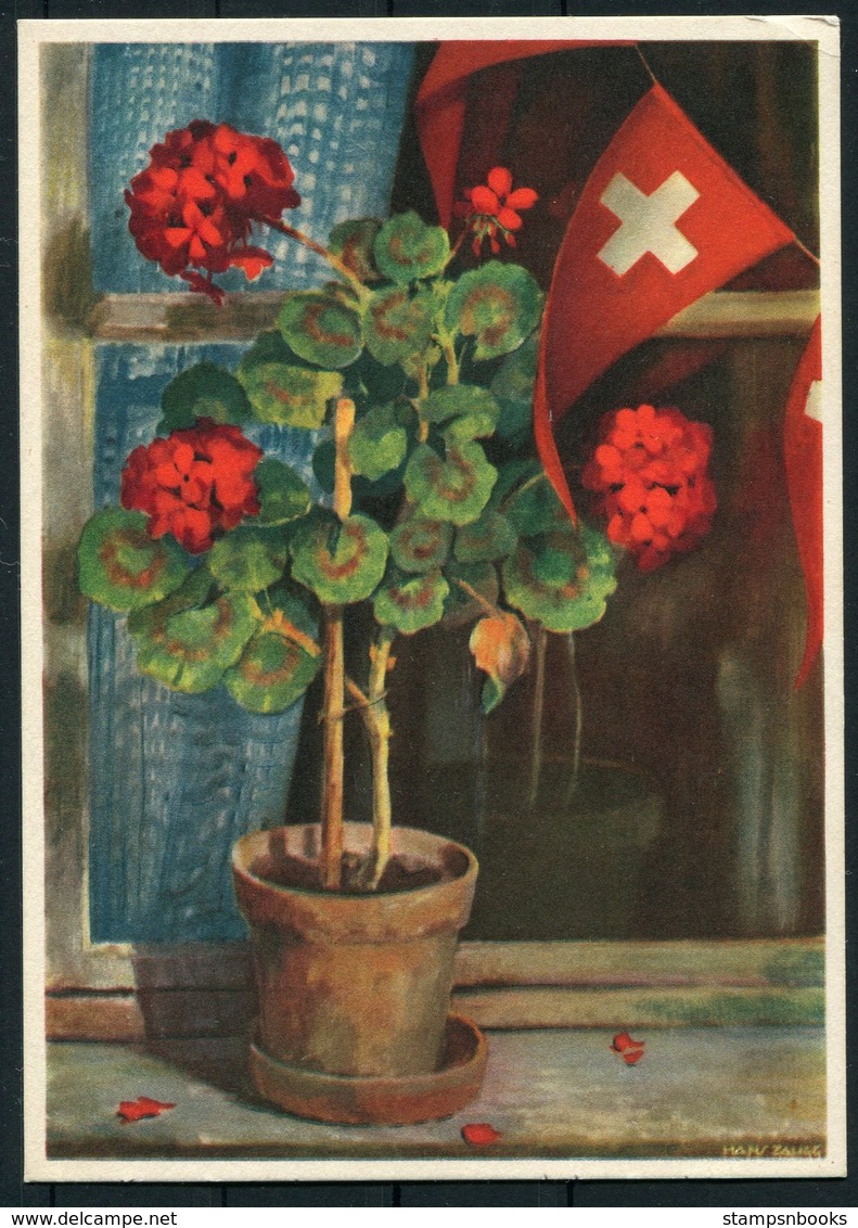 1938 Switzerland Bundesfeierkarte - Covers & Documents