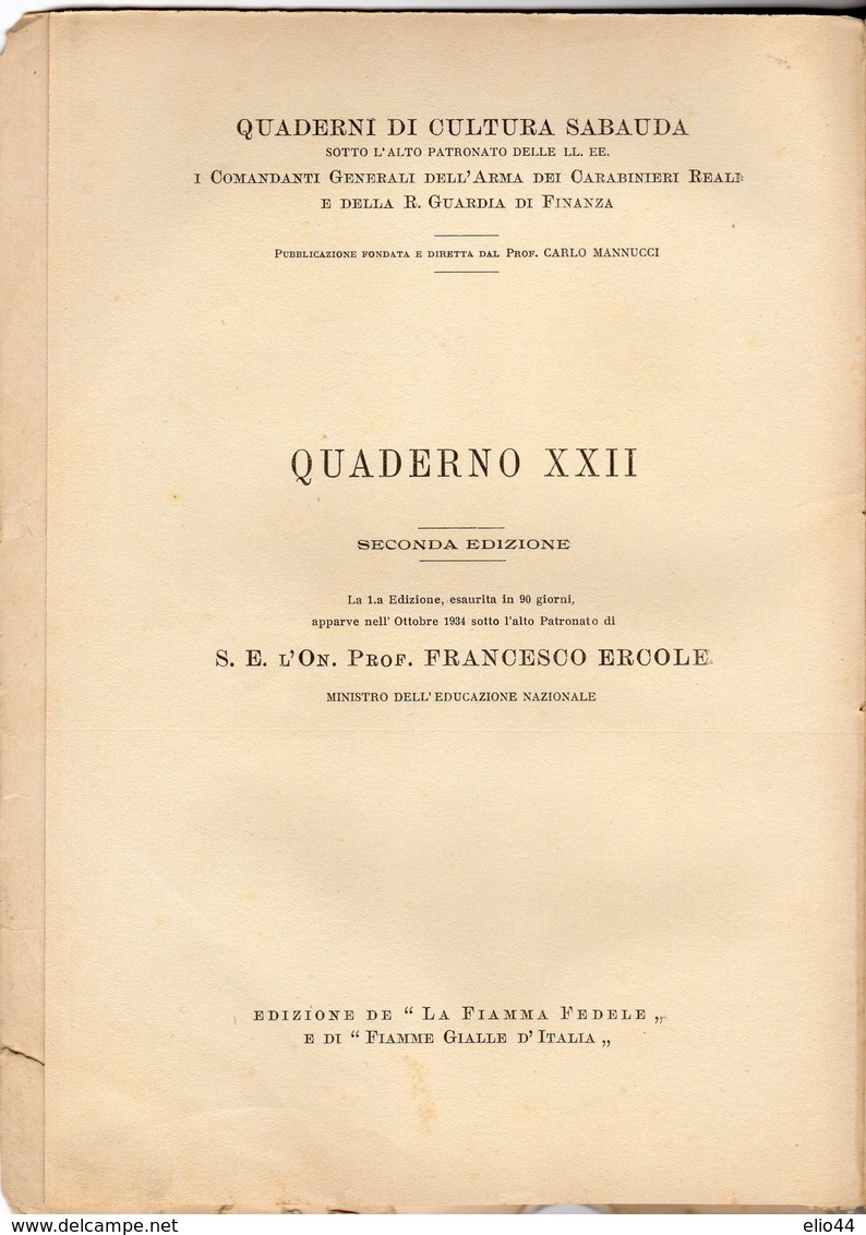 ELENA DI MONTENEGRO REGINA D'ITALIA -  Testo Di Alberto Lumbroso - - History, Biography, Philosophy