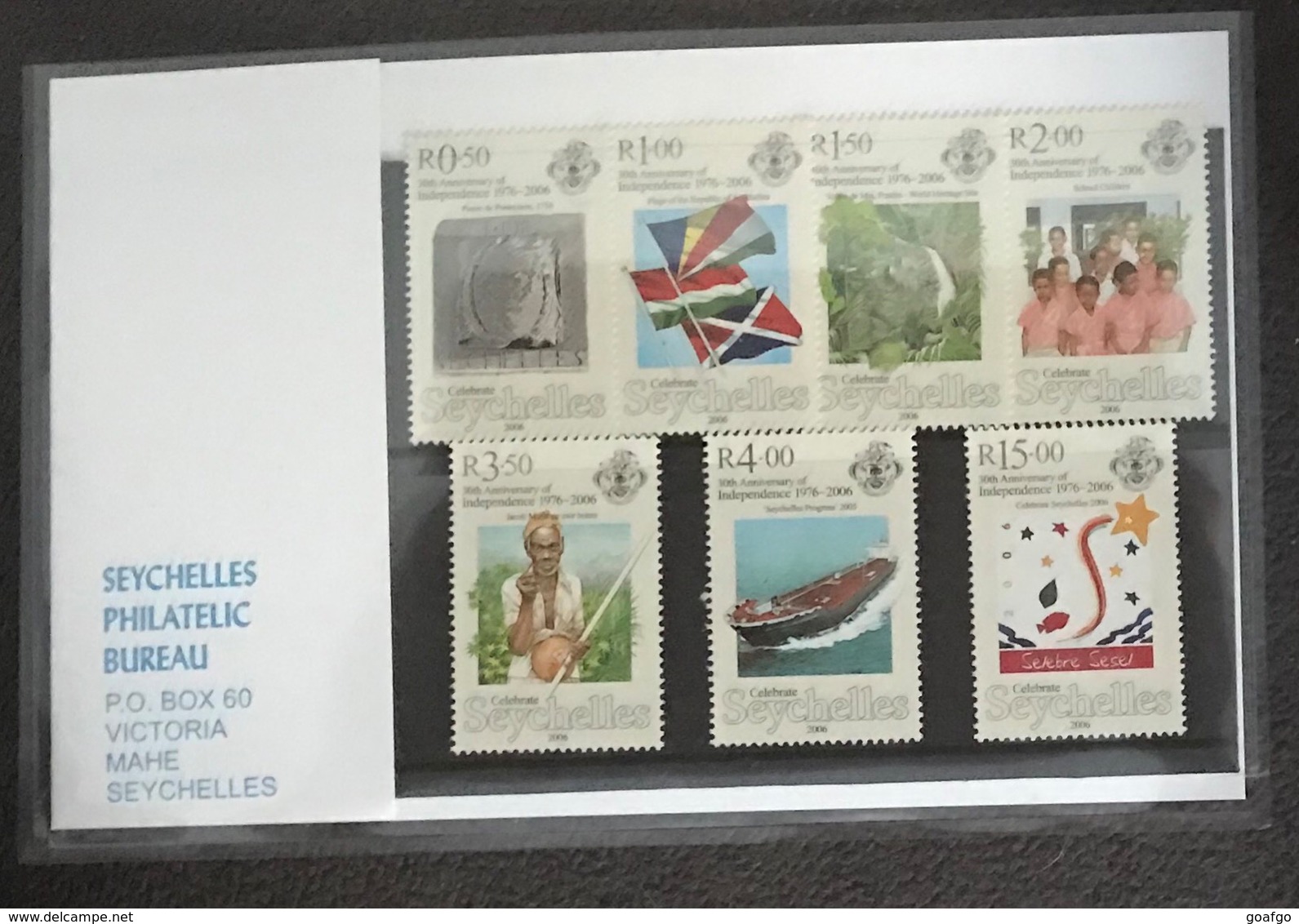 Briefmarken Satz Seychelles ...philatelic Bureau Of Seychelles ... - Seychelles (1976-...)