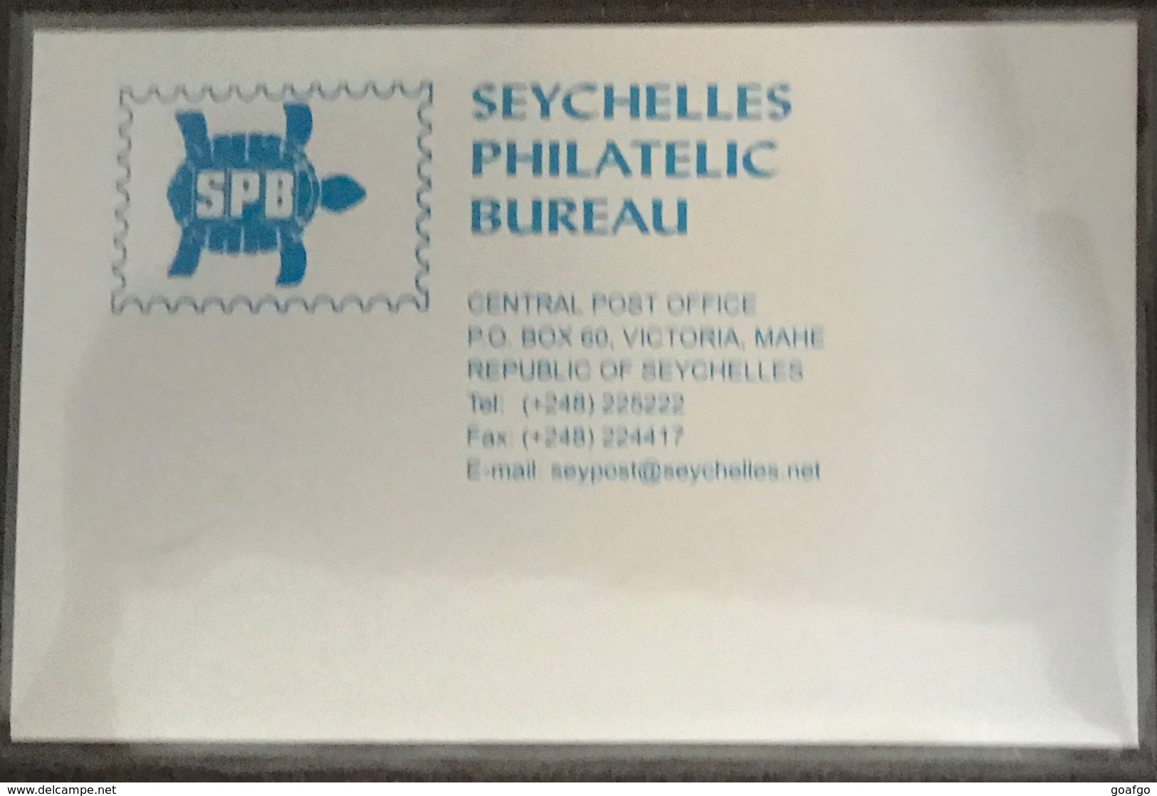 Briefmarken Satz Seychelles ...philatelic Bureau Of Seychelles ... - Seychelles (1976-...)