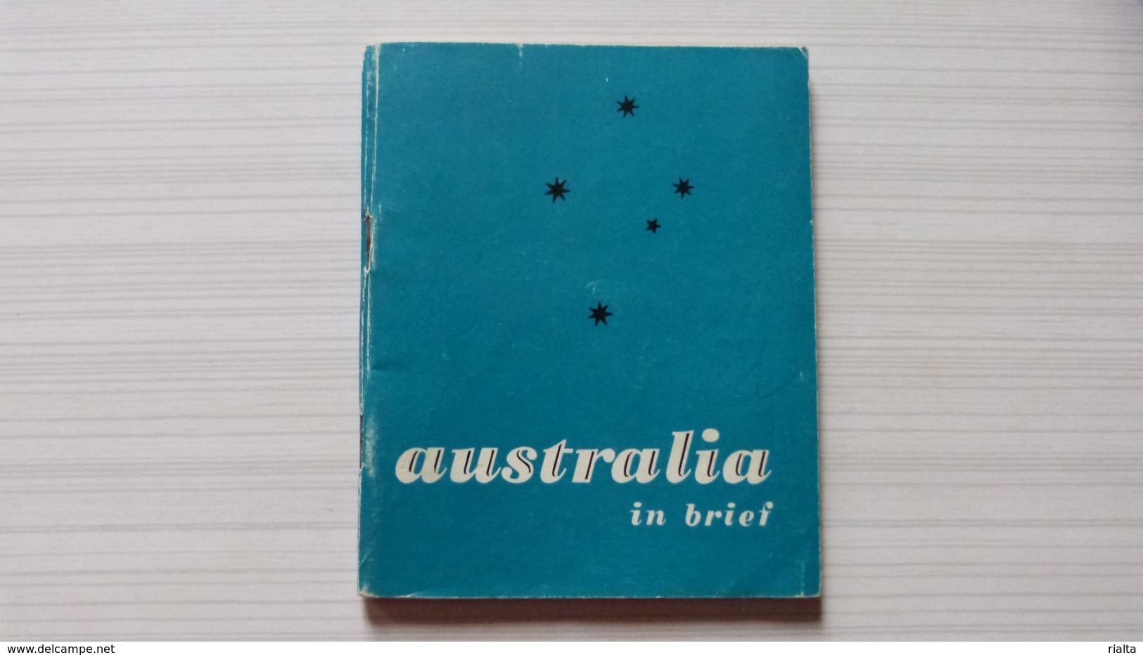 FASCICULE TOURISTIQUE 1959, AUSTRALIA IN BRIEF, AUSTRALIE - Dépliants Touristiques